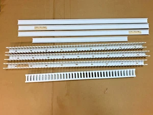 Gould Drahtkanäle, Menge - (4) 1,0"" B x 2"" H x 36"" & 26"" Längen mit Abdeckungen - Bild 1 von 2