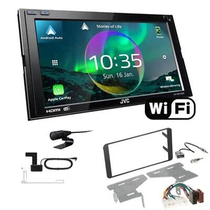 JVC Autoradio WiFi Apple CarPlay Android für Toyota GT 86 Coupe ab 2012 schwarz - Bild 1 von 7