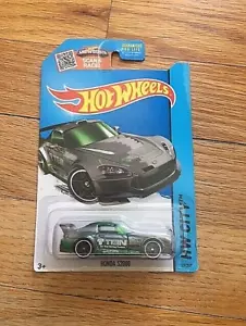 Hot Wheels HONDA S2000 Green/Grey TEIN Logo HW CITY NIP 2013 HTF - Picture 1 of 1
