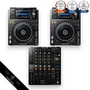 Pioneer DJ XDJ-1000MK2 Pair DJM-750MK2 XDJ1000MK2 DJM750MK2 1000 750 MK2 New - Picture 1 of 10