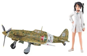 Hasegawa Strike Witches Francesca Lucchini w/Macchi C.202 Folgore 1/20 scale res - Imagen 1 de 8