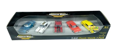 #37367 Ertl American Mu$cle Classic Mu$cle 5 Pack - 2005 1/64 Die Cast - Image 1 of 4