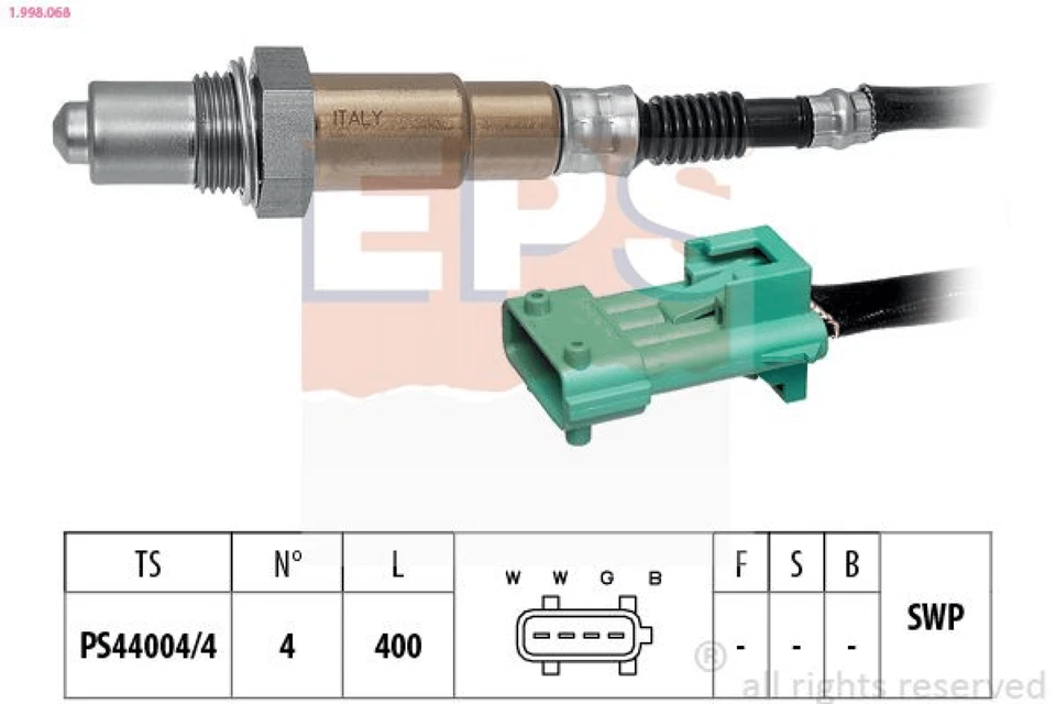 Sonda lambda per CITROEN FIAT PEUGEOT BERLINGO / FIRST berlina grande C2 C3 I - Immagine 1 di 1