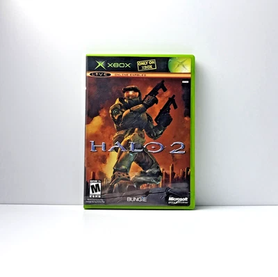Halo 2 Microsoft Original Xbox CIB Complete Refurbished & Tested Free Shipping - Image 1 of 4