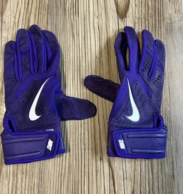 Luvas de beisebol usadas para jogos de beisebol Kansas State Wildcats Nike #44 - Imagem 1 de 4