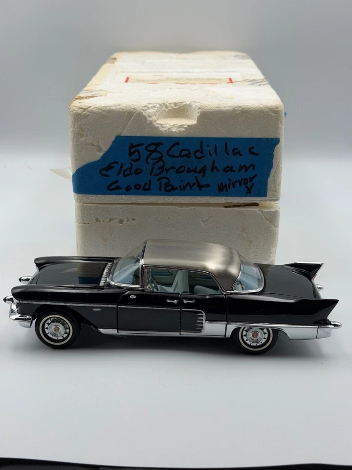 Cadillac Eldorado 1957 Franklin Mint, negro, 1;24, leer Foto 1 de 4