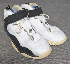 Nike Air Penny 4 OG Orlando White Black Blue 2005 Rare 312455-101 Men’s Size 12 - Picture 1 of 15