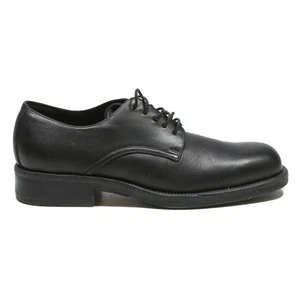 J.CREW Herren Klassisch Derby Leder Schwarz Schuhe UK 11 Formell Smart Büro - Bild 1 von 6