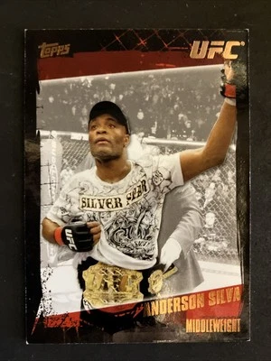 2010 Topps UFC Copper Anderson Silva 28/88 - #106 - Image 1 of 2