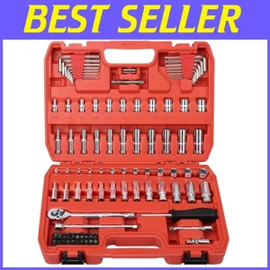 1/4" Drive Socket Set with Allen Wrenches - Picture 1 of 8