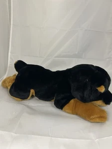Animal Alley Toys R Us Realistic Rottweiler Puppy Dog Plush Stuffed Toy 18" - Picture 1 of 8