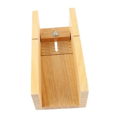 Multi-Function Wood Box Loaf Soap Cutter Molds Adjustable Handcrafts Slicer - image 1 of 4