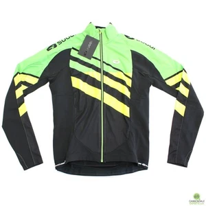 Sugoi RS Zero Long Sleeve Jersey Berzerker Green/Super Nova Small - Picture 1 of 3