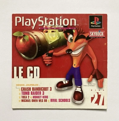 Démo DISC 27 LE CD Crash Bandicoot 3 - PS1 Sony Playstation 1 PS1 / PS2 - PAL + - Photo 1/4