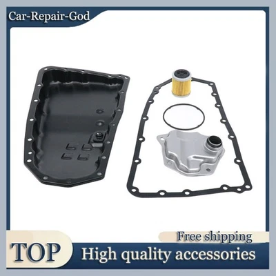 Se adapta a Mitsubishi Outlander Lancer 2008-2017 cárter de aceite de transmisión con junta de filtro Foto 1 de 4