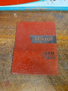1950's 1960's DUNLOP FARM TIRES DEALER MASTER PARTS CATALOG MANUAL W PART NUMBER - Picture 1 of 7