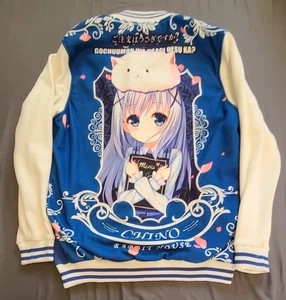 Is The Order A Rabbit - Chino - Shamoe Camiseta Chaqueta Talla XXL Anime Juegos con disfraces RARA - Imagen 1 de 7
