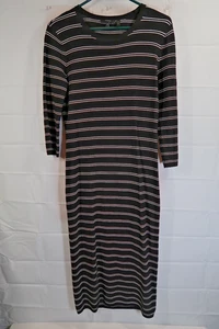 Abito maglione donna Theory maglia girocollo manica lunga righe taglia media - Foto 1 di 9