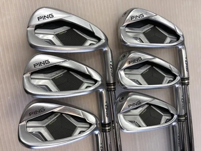 PING G430 Iron Set 6pcs 5-PW N.S.PRO MODUS3 TOUR 105 Flex S Green Dot - Image 1 of 4