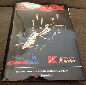 Rare 1992 Michael Mario Andretti IndyCar Press Lot Media Guide Newman Haas - Bild 1 von 3