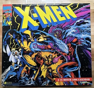 1996 Calendar Marvel Comics X-MEN 16 Month Calendar - Collectors - XMEN Calendar - Picture 1 of 18