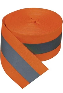 Hoch sichtbares reflektierendes Band Streifen, orange 2 Zoll x 66 Fuß reflektierendes Band zum Aufnähen - Bild 1 von 1