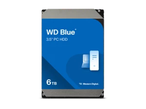 WD Blue 6TB Desktop Hard Disk Drive - 5400 RPM SATA 6Gb/s 256MB Cache 3.5 Inch - - Picture 1 of 5