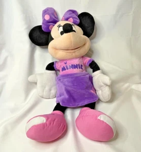 Disney Minnie Mouse 19"" Plüsch-/Stofftier rosa und lila - Bild 1 von 7