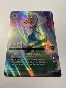Lorcana Clarabelle 211/204 Enchanted EN - NM - Mit Toploader - Bild 1 von 2