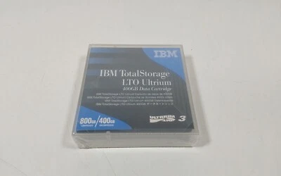 IBM TotalStorage LTO Ultrium 400GB Data Cartridge Factory Sealed - Image 1 of 3