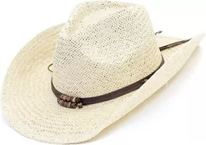 Oldstone Men Women Unisex Summer Winter Western Cowboy Cowgirl Drifter Style Hat - Picture 1 of 6