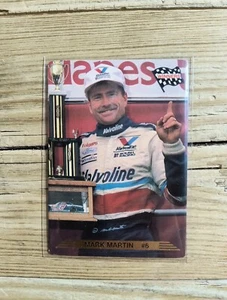 1993 Action Packed #9 Mark Martin NASCAR Racing Card - Bild 1 von 2