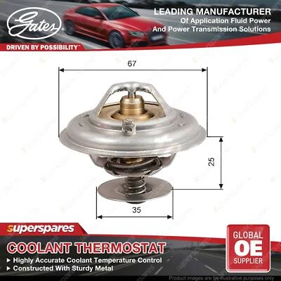 Gates Thermostat Kit for Jaguar Sovereign S-Type XF XJ8 X308 XK XK8 XKR X150 - image 1 of 2