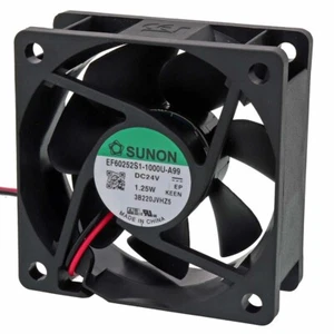 EF60252S1-1000U-A99 Dc Ventilateur Axial 24VDC 60x60x25mm 39,93m3/H 27dBA - Photo 1/1