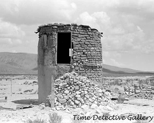 Old Stone Structure near Hatch, New Mexico - 1939 - Vintage Photo Print - Picture 1 of 1