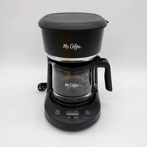 Mr. Coffee 5-Cup 25 oz Programmable Drip Coffee Maker Mini Brew BVMC-PC05BL2 - Picture 1 of 18