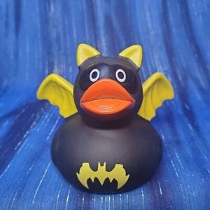 Batman Hero black Rubber Duck from Factotum NEW - Picture 1 of 8