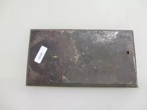 Vintage Carved Wooden Switch Plaque Old Plinth Wood Rose Antique 6.5"x3.5" - Picture 1 of 9