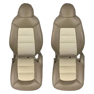 Front 2x top & 2x bottom Seat Covers For Ford Expedition Eddie Bauer 03-06 - Bild 1 von 10