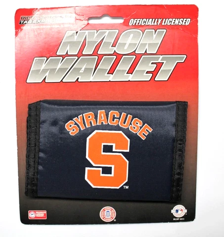 NCAA Rico Industries Nylon Trifold Wallet Syracuse University Cover