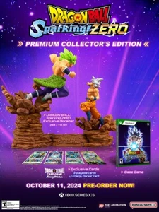 Dragon Ball Z Sparking Zero XBOX Edición Coleccionista Premium En Mano Envío Lo Antes posible - Imagen 1 de 5