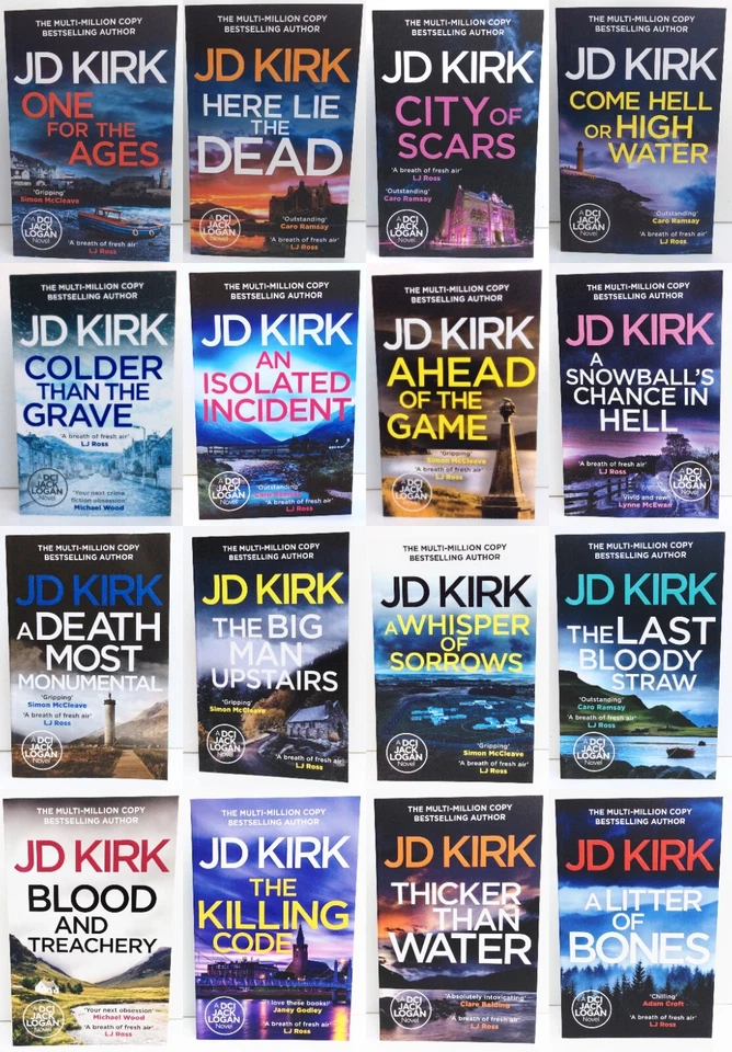 DCI Jack Logan, Mix and Match Paperbacks - J D Kirk - Killer Influence  (Jul 25) - Image 1 of 1