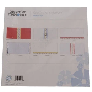 Creative Memories Adventure Parks 8x8 inch Paper Album - Picture 1 of 2
