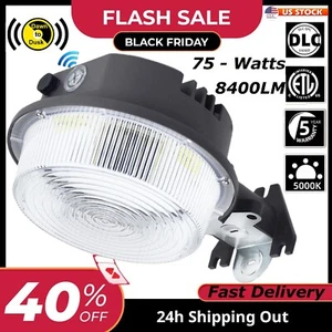 75 Watts LED Barn Yard Light Dusk to Dawn Street Led Lights Outdoor LED Lighting - Picture 1 of 12