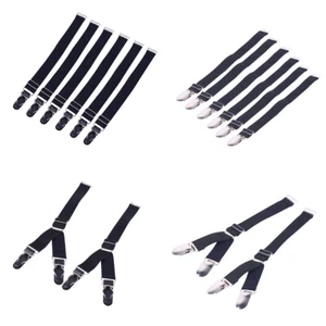 UK Women Adjustable Garter Belts Corset Holder Stockings Fastener Suspender Clip - Picture 1 of 31