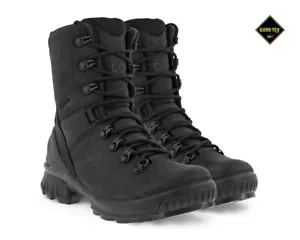 Stivali da uomo Ecco Biom Xpedition W alti in pelle nera Gore-Tex taglia UK 10/EU 44 - Foto 1 di 7