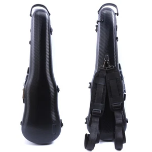 Violin Case black 4/4 Advanced Violin Case 4/4 Carbon Composite High Strength - Picture 1 of 11
