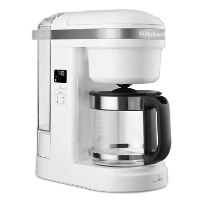 KitchenAid 5KCM1208EWH Filterkaffeemaschine 1,7 Liter Glaskanne Kaffeemaschine