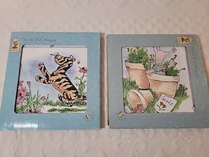 TIGGER & PIGLET from Winnie The Pooh CLASSIC DISNEY TILE TRIVET WALL PLAQUES 6" - Picture 1 of 8
