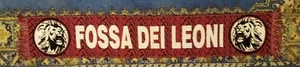 Milan Fossa dei Leoni SCIARPA SCARF BUFANDA ANNI 90 ultras curva sud memorabilia - Foto 1 di 3